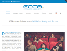 Tablet Screenshot of ecco-online.eu